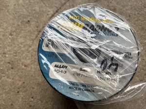 4 c clamps   2 small rolls of 4043 aluminum welding wire