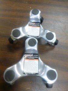2 Haul Master 3-Wheel Movers Dollies