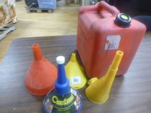 Gas Can and Funnels