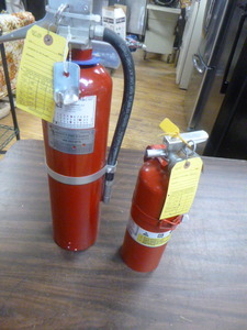 2 Fire Extinguishers