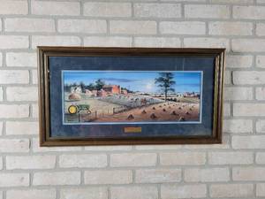 A Time of War and Peace Jerry Raedeke Framed Print - 28.5 x 15 Overall