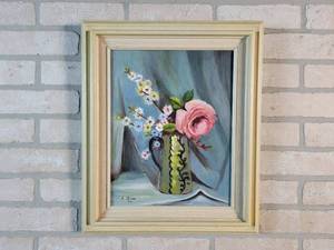 A. Juliar Painting on Canvas - 18.5 x 16.5