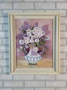 A. Juliar Painting on Canvas - 18.5 x 23
