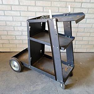 lot 1069 image: Rolling Metal Welding Cart - NO SHIPPING