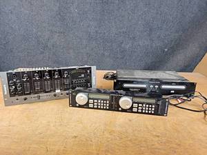 lot 1029 image: DJ Equipment - Includes Numark C2 19 Mixer, American Audio DCD-PRO310 and American Audio DCD-PRO310 Dual CD Player