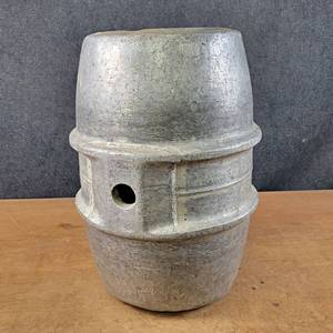 lot 1115 image: Vintage AUGUST SCHELL Brewing Co. Aluminum 15.5 Gallon Keg - NEW ULM, MN