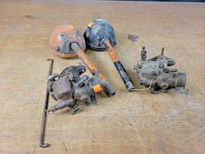 lot 1164 image: (2) ZENITH Tractor Carburetors and Tractor Lights