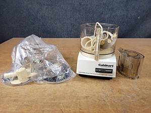 lot 1217 image: Vintage CUISINART Food Processor - Nice Clean Unit