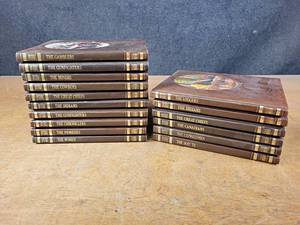 lot 1221 image: (16) Time Life THE OLD WEST Imitation Leather Bound Books
