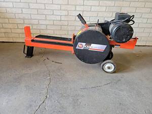 lot 1027B image: DR K10 Rapid-Fire Electric Log Splitter - 1PH 2HP - Tested and Works