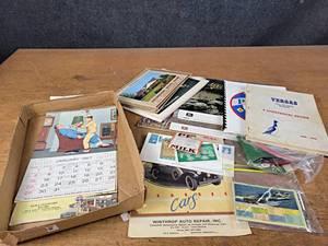 lot 1228 image: Large Lot of Ephemera - Advertising, Bemidji, MN Pennant, Glencoe, Hutchinson, Winthrop and More
