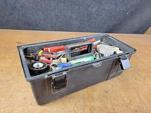 lot 1236 image: Toolbox w Tools and More