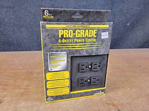 lot 1248 image: New Pro-Grade 4-Outlet Power Center