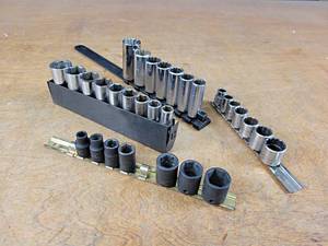 lot 1291 image: Lot of 38 Drive Sockets