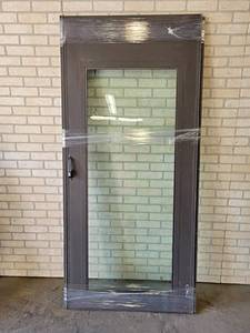 lot 1345 image: Used 36 Storm Door - Includes Full Frame, No Closers - NO SHIPPING