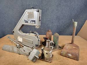 lot 1346 image: Band Saw, Bottle Jacks and More - NO SHIPPING