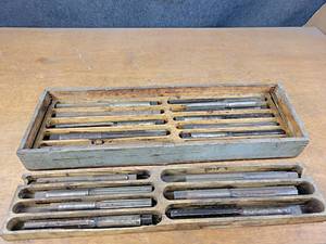 lot 1347 image: Straight Flute Reamers - Sizes From 1-14 to 2532 (Incomplete)