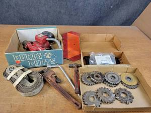 lot 1348 image: Lot of Tools and Garage Supplies - NO SHIPPING