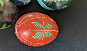 lot 47 image: Colorful Ukrainian Eggs