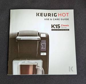 lot 107 image: Keurig K15 Coffee Maker