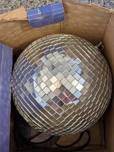 lot 112 image: Vintage Radio Shack Disco Ball