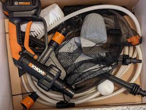 lot 114 image: Worx Hydro Shot Pressure Washer Attachment