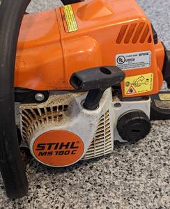 lot 115 image: Stihl MS180C Gas Chainsaw