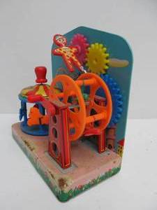 lot 248 image: Cragstan Japanese Tin Amusement Park Toy