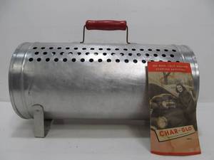 lot 153 image: Very Cool Vintage 1950s CHAR-GLO Car Engine Heater
