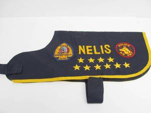 lot 166 image: Original Vintage Minnetonka Police K-9 Unit Police Dog Vest