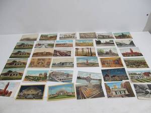 lot 167 image: Lotof Vintage & Antique Railroad Postcards