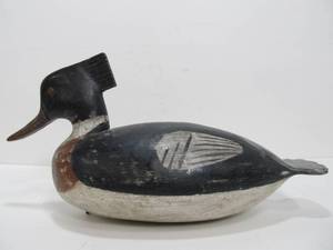 lot 195 image: Excellent Carved Signed Bob Booth Shellduck Duck Decoy