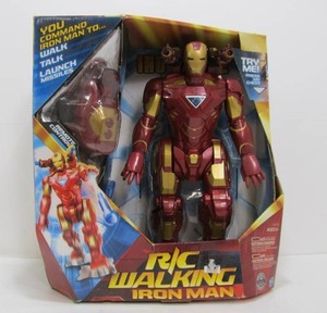 lot 258 image: Large Size RC Walking Iron Man Action Figure