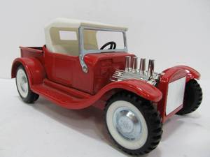 lot 272 image: Near MintMint Vintage NYLINT Red Metal Hot Rod Vehicle