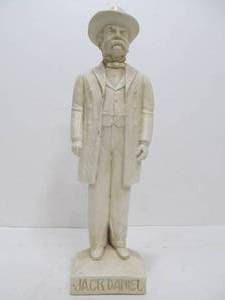 lot 274 image: NOS Vintage JACK DANIELS Whiskey Advertising Display Statue