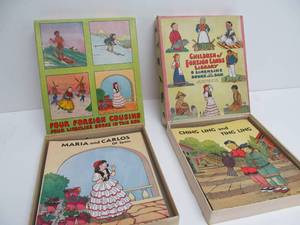 lot 174 image: 2 Original 1930s Childrens Book Sets wOriginal Boxes