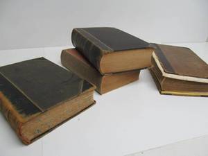lot 179 image: 4 Large Mid 19th Century Heavily Illustrated Books