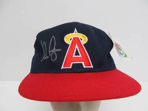 lot 188 image: Authentic Autographed NOLAN RYAN California Angels Baseball Hat