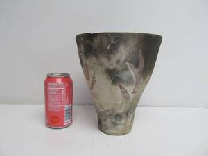 lot 287 image: Hand Made Signed Art Pottery Vase