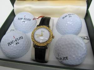 lot 309 image: Brand New Ladies Gold Gift Set