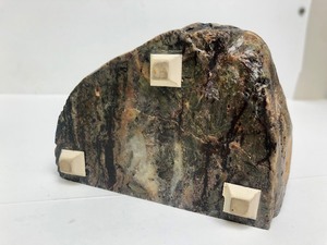 lot 323 image: Large Natural Stone Chunk - Possibly Unakite or Jasper