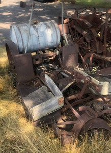 lot 349 image: 2 Antique Farm Implements