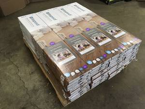 lot 14 image: 31 Boxes of Lifeproof Bow River Hickory 8.98 in. W x 48.03 in. L Waterproof Luxury Vinyl Plank Flooring (17.98 sq. ft.case) Customer Returns See Terms on Auction