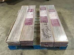lot 21 image: 8 Boxes of Home Decorators Collection Ghost Ship Maple 7-12 in. W Water Resistant Laminate Wood Flooring (23.69 sq. ft.case) Customer Returns See Terms on Auction