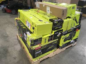 Pallet of Mixed Lawn Care Items Various Conditions Customer Returns See Terms on Auction