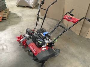 Lot of 2 Lawn tillers used  Customer Returns See Terms on Auction