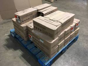28 Boxes of Daltile Restore 3 in. x 6 in. Glazed Ceramic Black Subway Tile (12.5 sq. ft.  case)Customer Returns See Terms on Auction