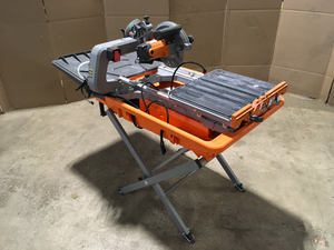 RIDGID 12 Amp Corded 8 in. Tile Saw with Extended Rip Customer Returns See Terms on Auction