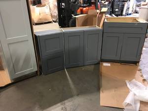 Lot of Cabinets Customer Returns See Terms on Auction