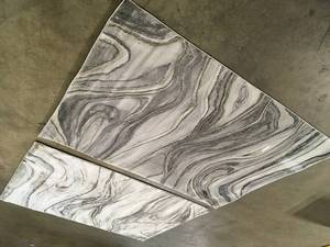 lot 3 image: Lot of 2 Bazaar Marble Gray 5 ft. x 7 ft. Area Rug Customer Returns See Pictures